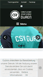 Mobile Screenshot of csv-dueren.de